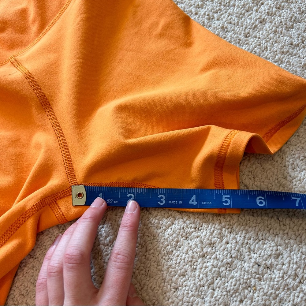 Becca Orange Biker Shorts - Picture 5 of 7